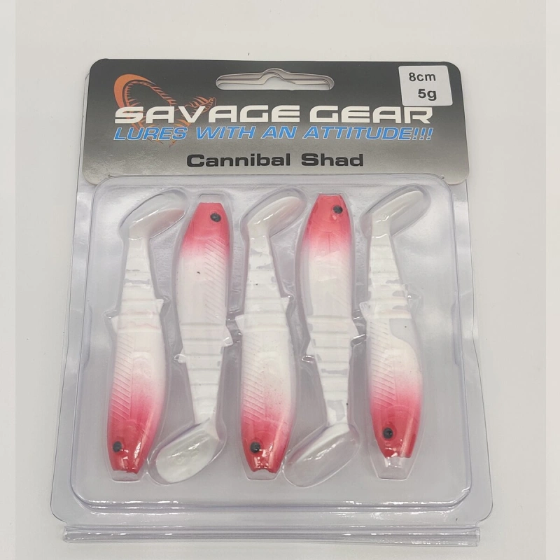 Savage Gear Cannibal 10cm 4 Adet Suni Yem Read Head