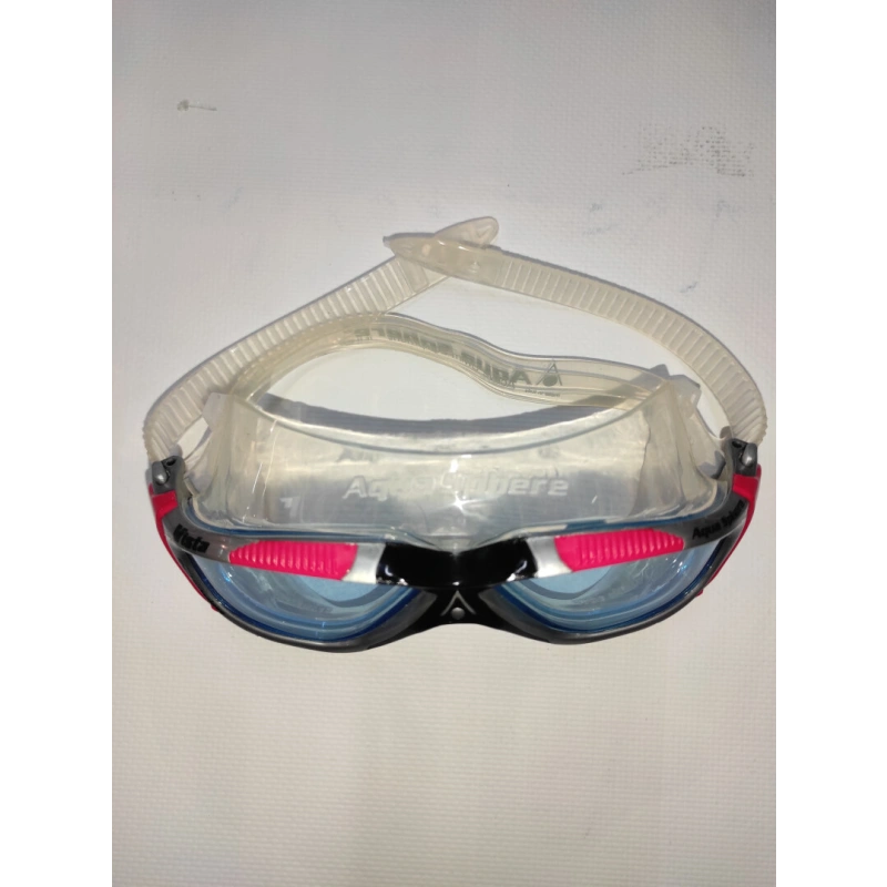 Aqua Sphere Vista Gri-Kırmızı Yüzücü Gözlüğü