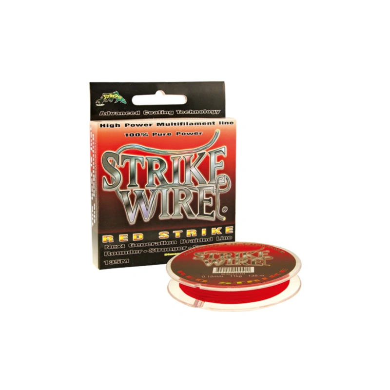 Strike Pro Strike Wire 135m Kırmızı İp Misina - 0.19