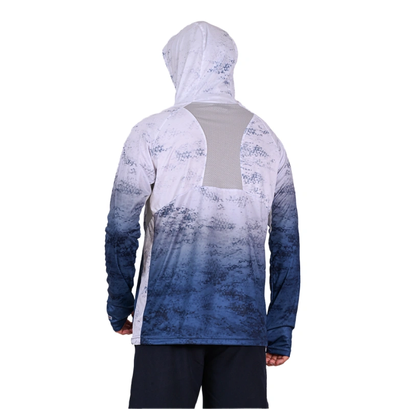 Fujin Pro Angler Grey Wave T-Shirt - XXXL