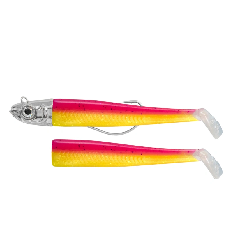 GT-Bio Combo + Body Roller Shad 125 - 36gr 12.5cm Silikon Yem - Wild Peach UV