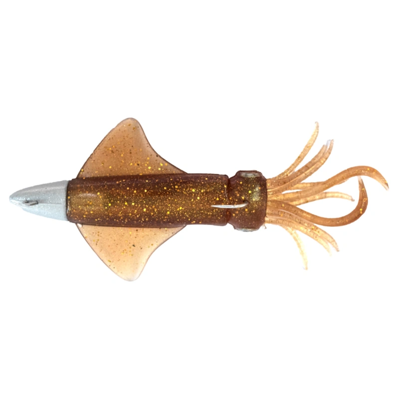 GT-Bio Combo Kalamy Squid 175 - 60gr 17.5cm Silikon Yem - Golden Squid UV