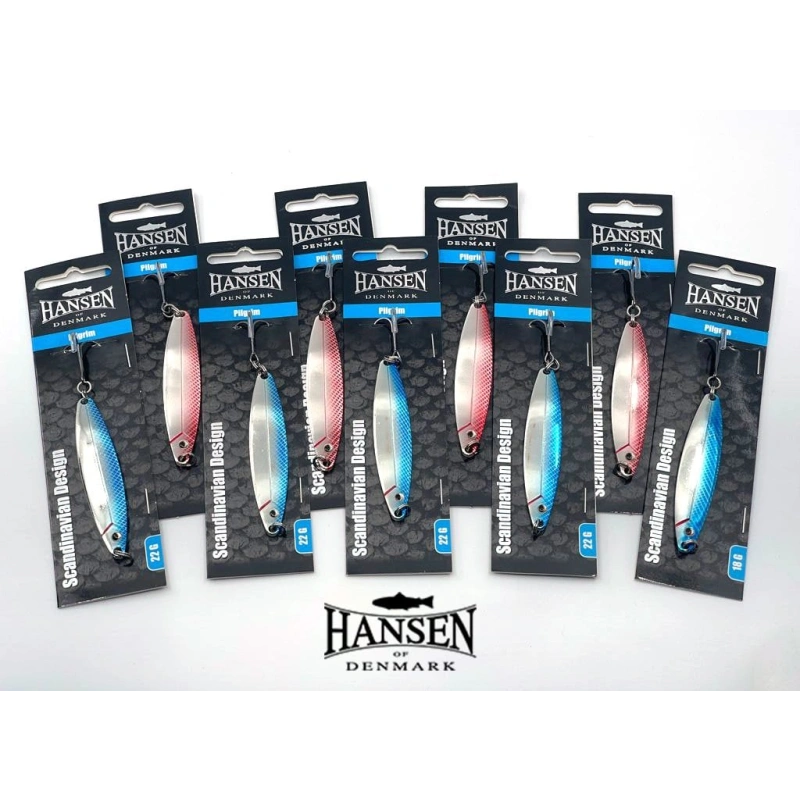 Hansen Pilgrim 7.8cm 22gr Kaşık Yem - Silver-Blue