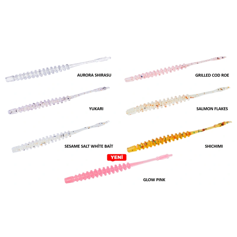 Daiwa Gekkabijin Moonflower Ajing Beam 2.0 5cm Silikon Yem - Glow Pink