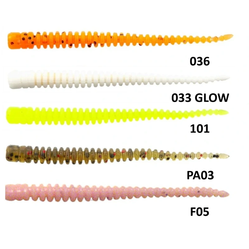 Lucky John King Leech 5cm (9 Adet) Silikon Yem - 033