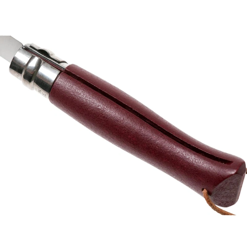 Opinel Inox Trekking No:8 Bordo Paslanmaz Çelik Çakı