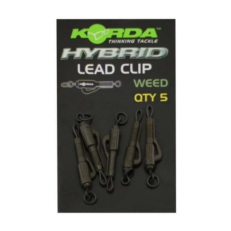 Korda Hybrid Lead Clips (5'li Paket) Silt Kurşun Aparatı