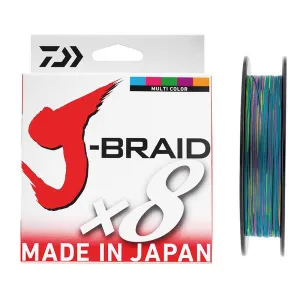 Daiwa JBraid 8B Multicolor 150m İp Misina - 0.20