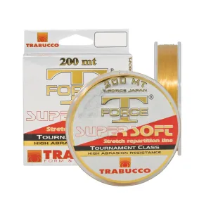 Trabucco T-Force Tournament Super Soft Serisi 200m Monofilament Misina - 0.30
