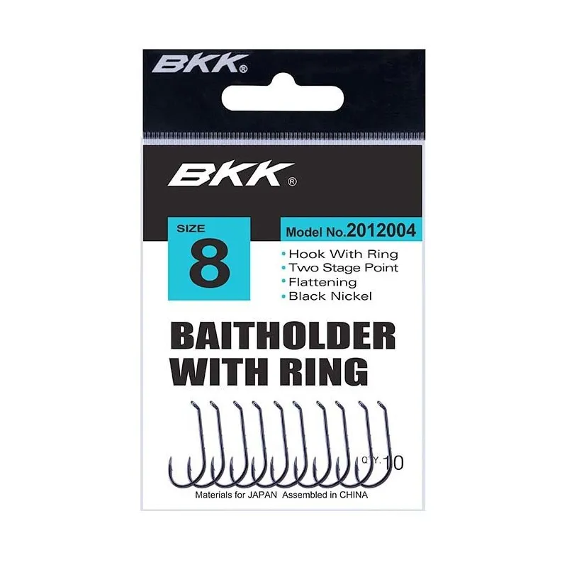 Bkk Baitholder With Ring Halkalı Siyah Nikel İğne - 10