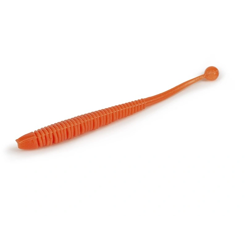 Molix Sator Worm 7cm Renk Glowing Orange (15 Adet) Silikon Yem