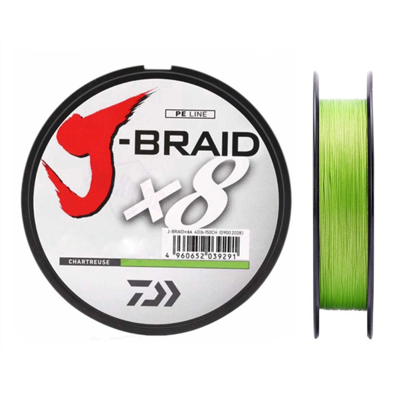 Daiwa JBraid 8B Chartreuse 150m İp Misina - 0.13