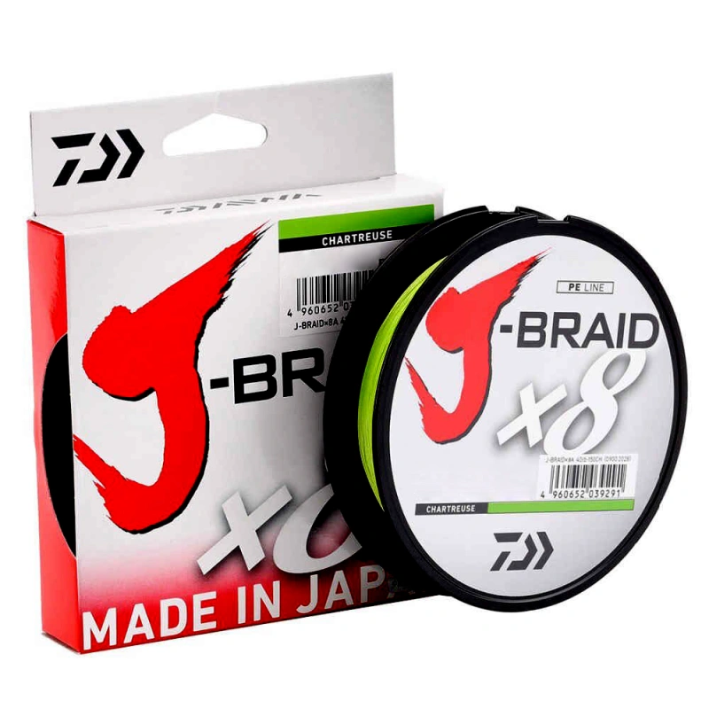 Daiwa JBraid 8B Chartreuse 150m İp Misina - 0.13