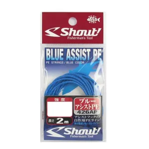 Shout Blue Assist PE Line 2.5m 120lb Assist İpi 