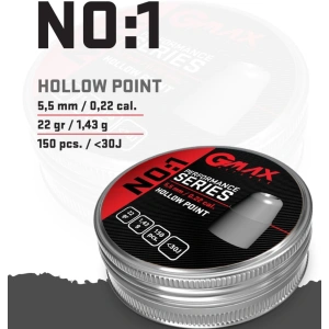 GMAX 5.5mm 22gr. No:1 Hollow Point PCP Saçma
