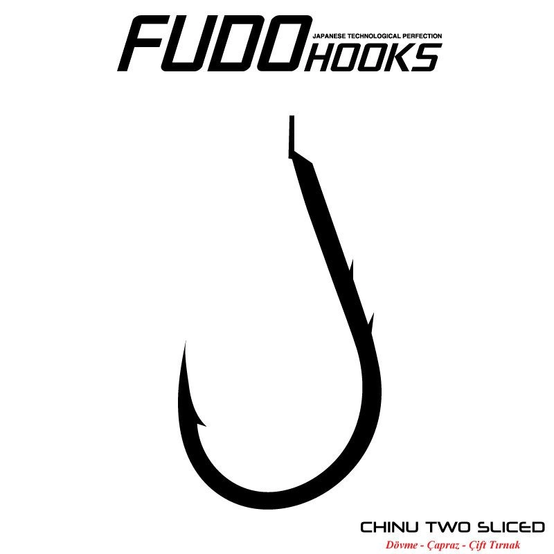 Fudo 5101 Chinu Two Sliced Black Nikel İğne - 10