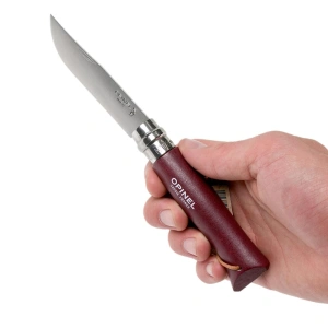 Opinel Inox Trekking No:8 Bordo Paslanmaz Çelik Çakı