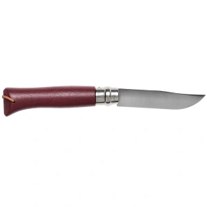 Opinel Inox Trekking No:8 Bordo Paslanmaz Çelik Çakı