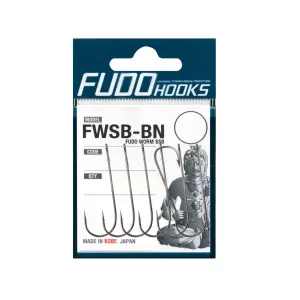 Fudo 6101 Worm SSB Black Nikel Tırnaklı İğne - 5