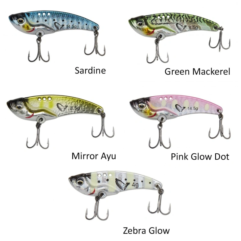 Savage Gear Vib Blade SW 3.5cm 4gr Vibrasyon Yemi - Pink Glow Dot