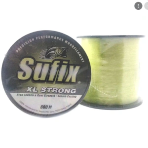 Sufix XL Strong Lemon Green 600m Monofilament Misina - 0.50