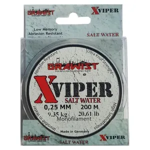 Grawist X Viper 200m Monofilament Misina - 0.22