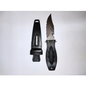 Problue KN-65T-BK Divers Knife Siyah Titanyum Dalış Bıçağı