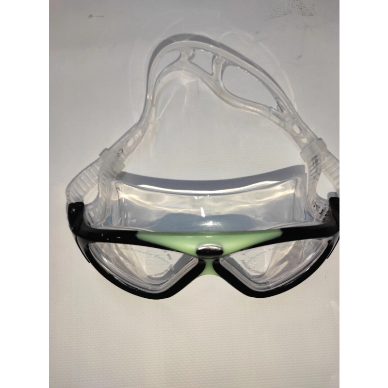 Ravel RV-8170 Çocuklar İçin Silikonlu Yüzücü Havuz Gözlüğü - Yeşil-Siyah