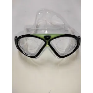 Ravel RV-8170 Çocuklar İçin Silikonlu Yüzücü Havuz Gözlüğü - Yeşil-Siyah