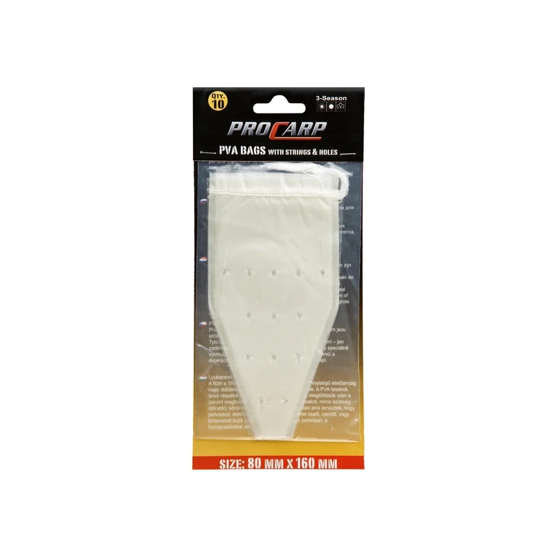 Cormoran Pro Carp Cone PVA Büzgülü Suda Eriyebilir Delikli (10 Adet) Yem Torbası - 8x16