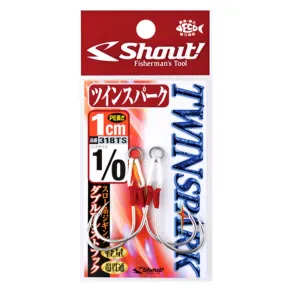 Shout Twin Spark Serisi 3cm Assist İğnesi - 320TS-3/0