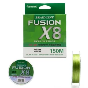 Remixon Fusion X8 150m Green İp Misina