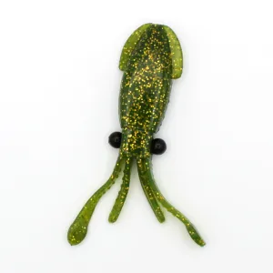 Nikko Dappy Firefly Squid Moss Green (2'li Paket) 7.5cm Kokulu Silikon Yem