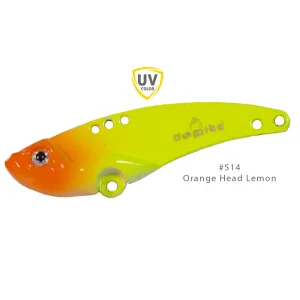 Deeppike Vibrasyon 500 Serisi 5.5cm 13.5gr Vibrasyon Yem - 514-Orange Head Lemon