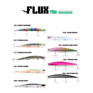 Fujin Flux 140mm 20.6gr Sinking Maket Balık
