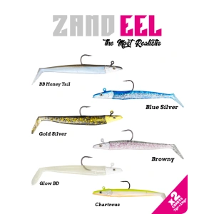Fujin Zand Eel 11cm 7gr-14gr Double Body+Head Silikon Balık