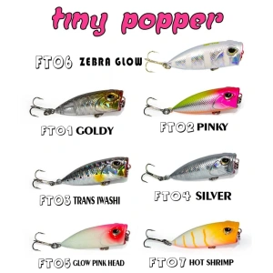 Fujin Tiny Popper Mini LRF Popper 3gr 4cm Maket Balık