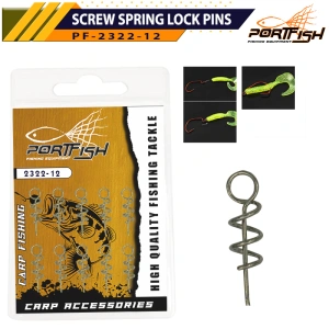 Portfish 2322-12 Screw Spring (10'lu Paket) Lock Pins Sazan Aparatı