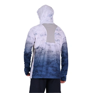 Fujin Pro Angler Grey Wave T-Shirt - XXXL