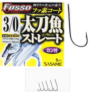 Sasame Fusso DTS22 TC Size : 3/0 Coat İğne
