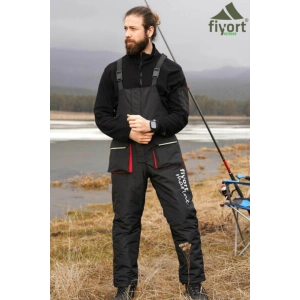 Fiyort Marine Thermo Suite Kırmızı Askılı Tulum Mont Takım - 2XL