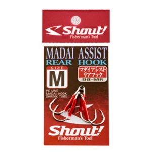 Shout Madai Assist Rear Hook Serisi Olta İğnesi - L
