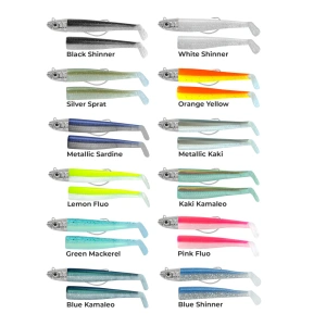 GT-Bio Combo + Body Roller Shad 125 - 28gr 12.5cm Silikon Yem - White Shinner