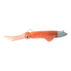 GT-Bio Combo Kalamy Squid 175 - 150gr 17.5cm Silikon Yem - Orange Glow UV