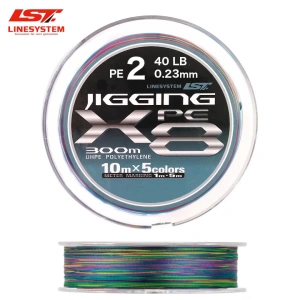 Linesystem Jigging X8 300mt Multicolor İp Misina